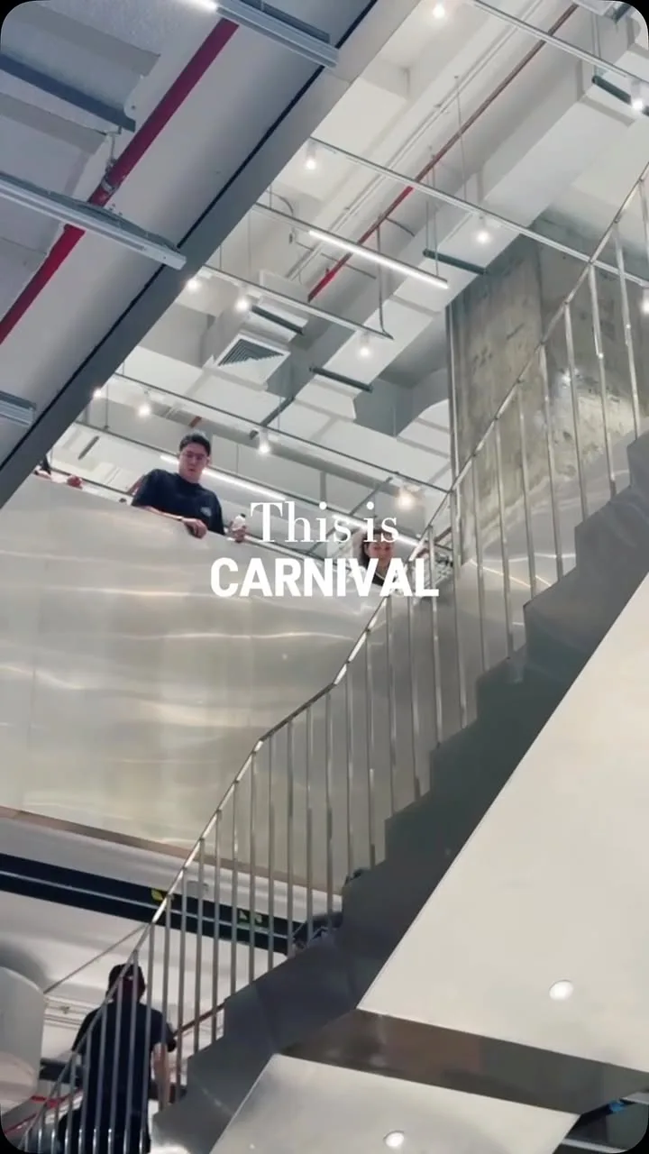 This is Carnival, arriving at One Bangkok