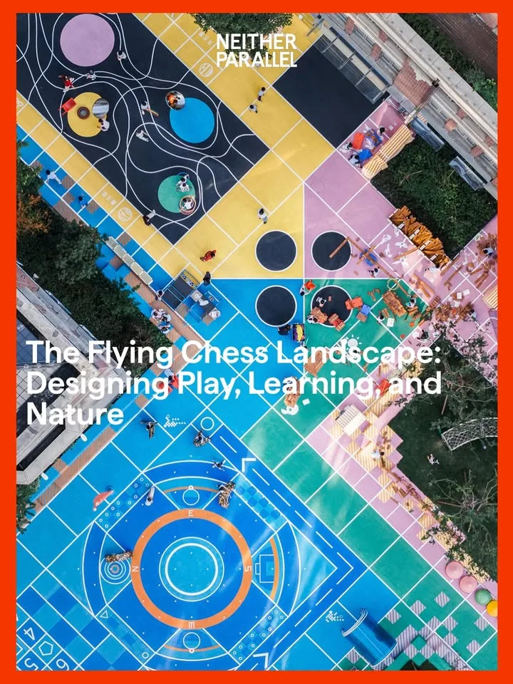 The Flying Chess Kindergarten project by VIASCAPE redefines children’s outdoor…