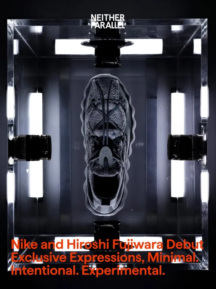Hiroshi Fujiwara has been inside the architecture of how Nike thinks about…