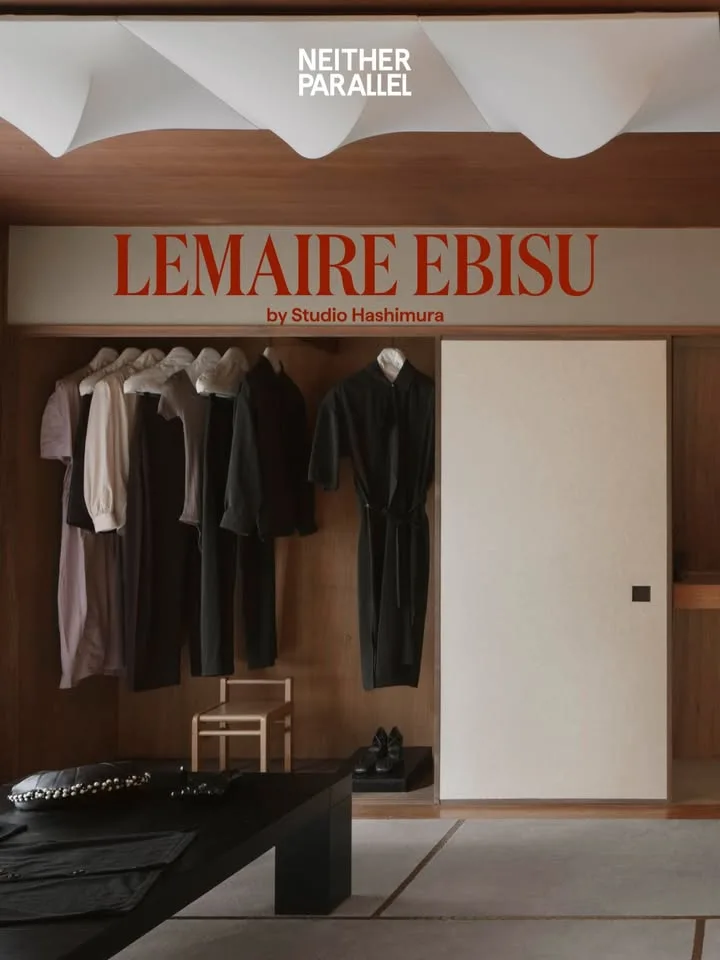 Housed in a 1960s wooden residence, LEMAIRE’s first Tokyo flagship store in…